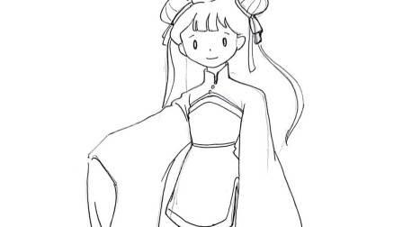 小仙女简笔画 小仙女简笔画萌萌哒