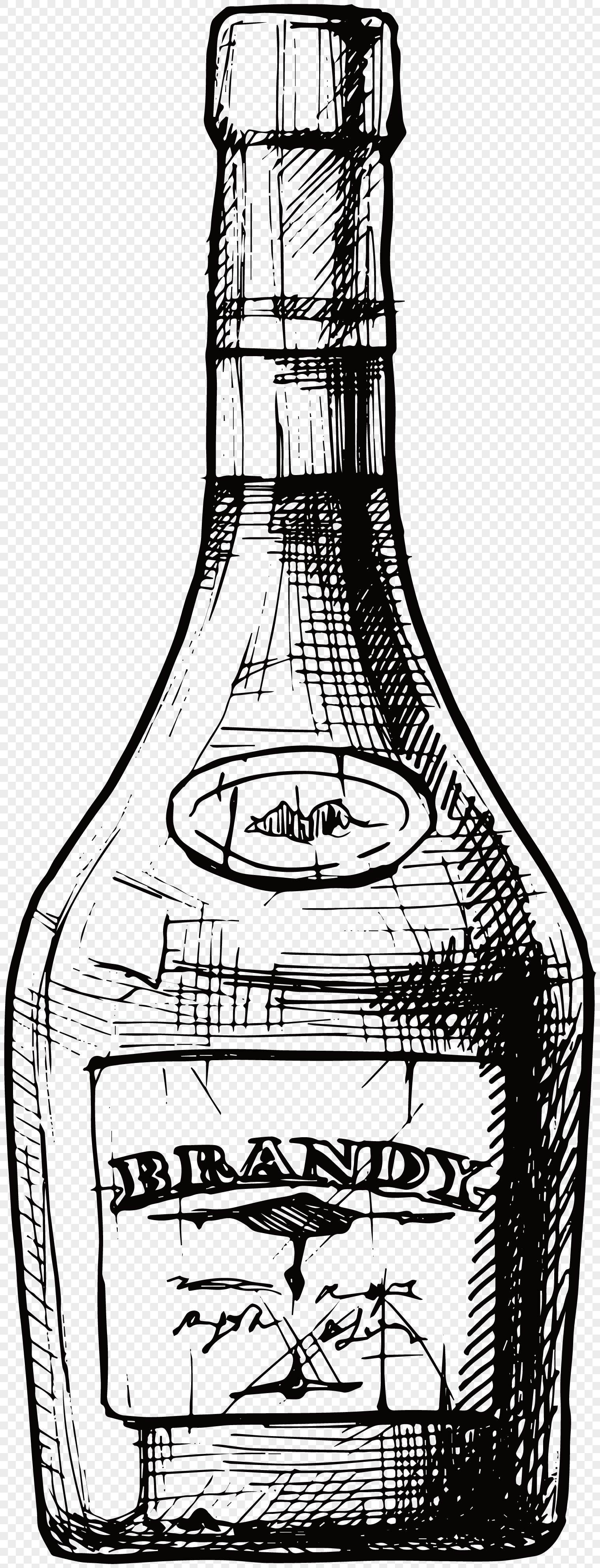 酒瓶简笔画图片 酒瓶简笔画怎么画