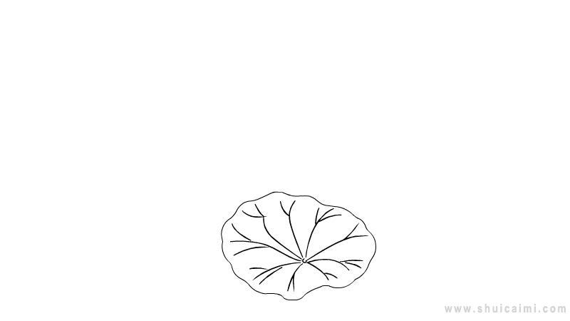 荷花简笔画怎么画 荷花简笔画步骤