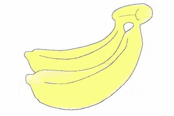 香蕉简笔画 香蕉简笔画儿童