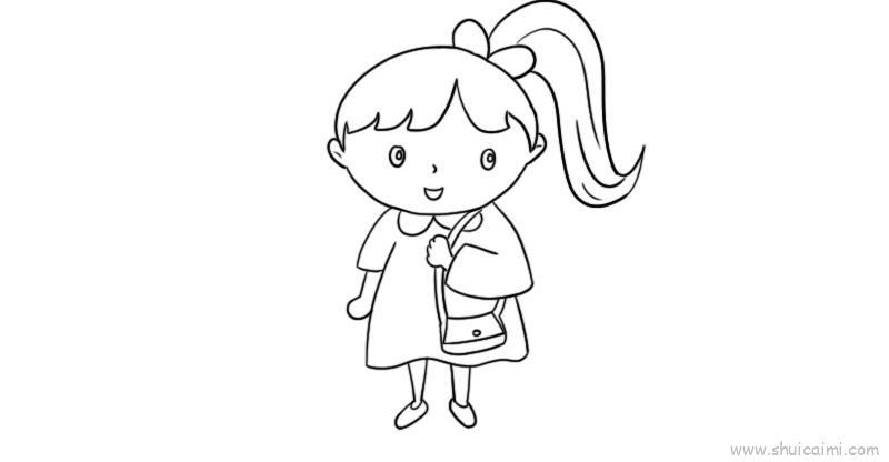 小人儿童画怎么画 小人简笔画顺序