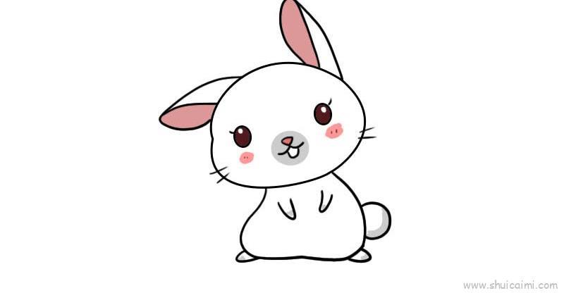 兔子儿童画怎么画 兔子简笔画好看