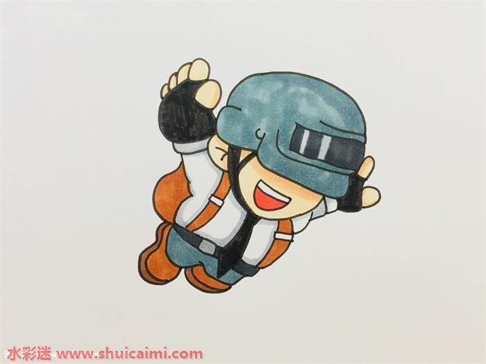 吃鸡怎么画 吃鸡简笔画图片大全