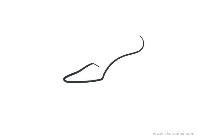 高跟鞋儿童画怎么画 高跟鞋简笔画图片大全