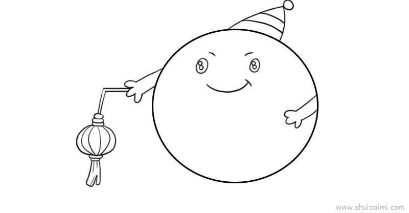 元宵节汤圆提灯笼儿童画怎么画 元宵节汤圆提灯笼简笔画简单