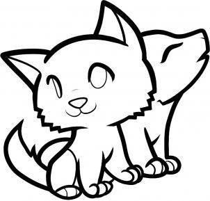 狼简笔画 狼简笔画凶残霸气