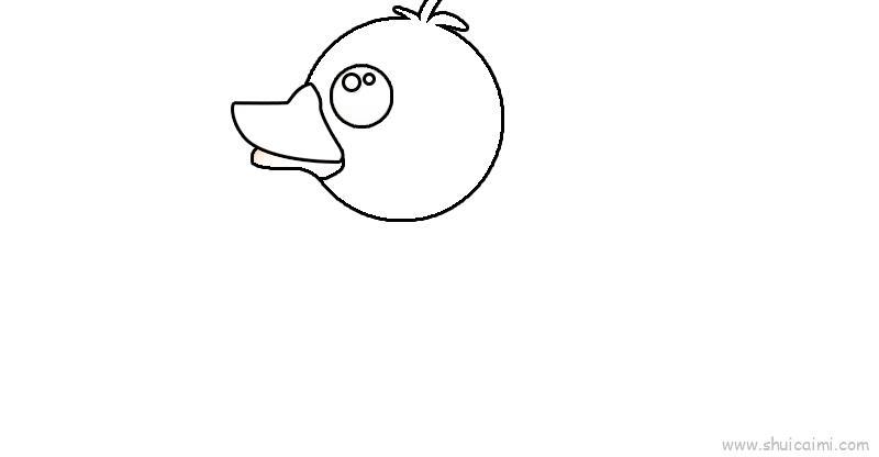 丑小鸭儿童画怎么画 丑小鸭简笔画画法