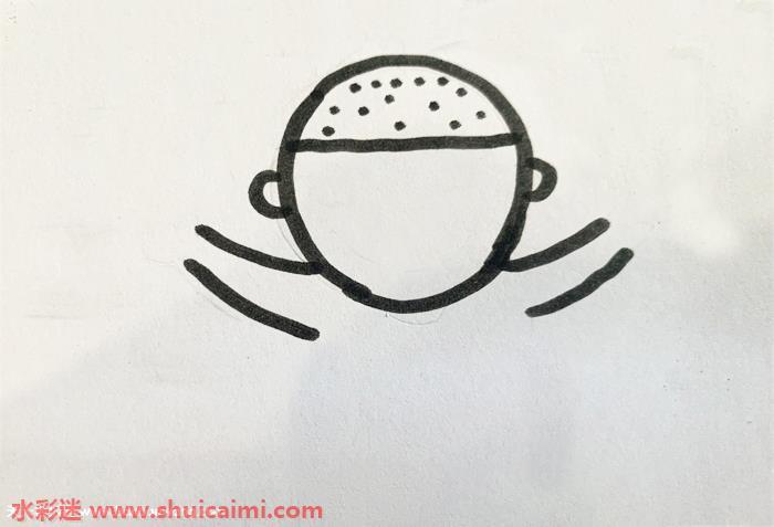 迎六一怎么画 迎六一简笔画画法