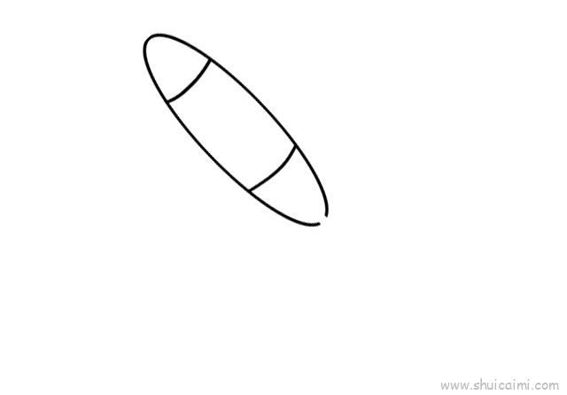 火箭儿童画怎么画 火箭简笔画简单