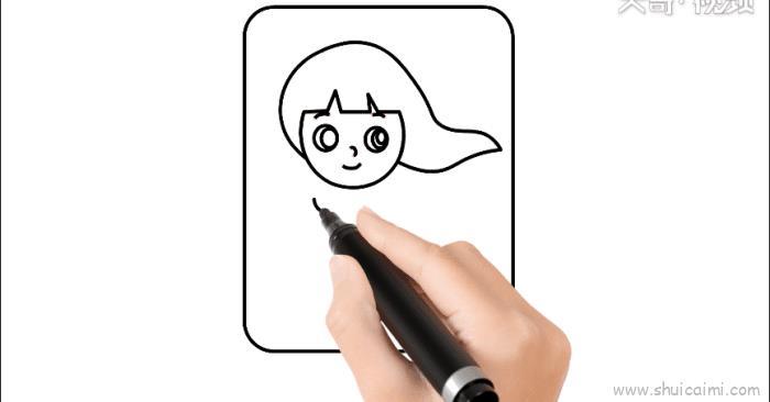 少女心手账儿童画怎么画 少女心手账简笔画步骤