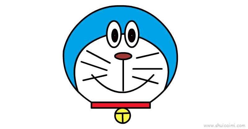 哆啦a梦儿童画怎么画 哆啦a梦简笔画顺序