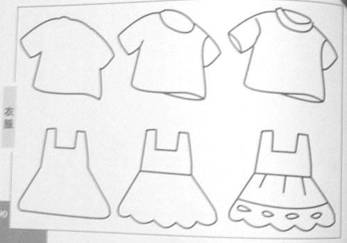 衣服简笔画 衣服简笔画彩色