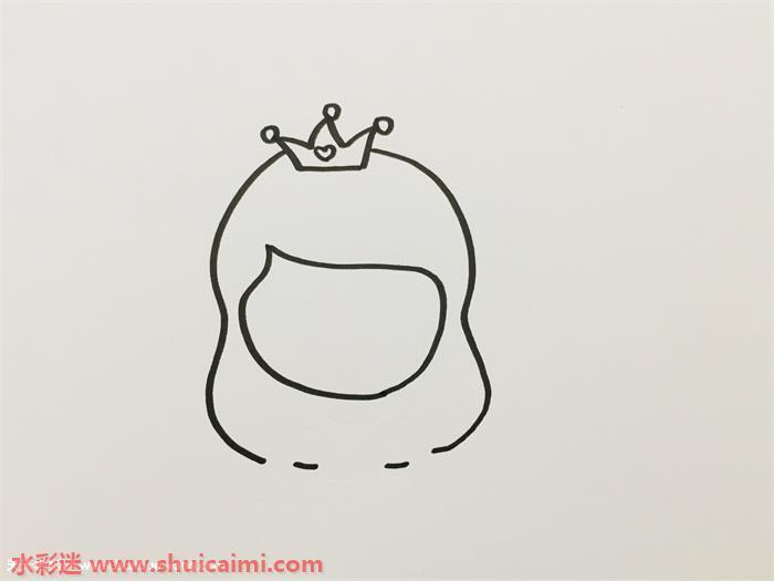 卡通画人物可爱公主怎么画 卡通画人物可爱公主简笔画彩色