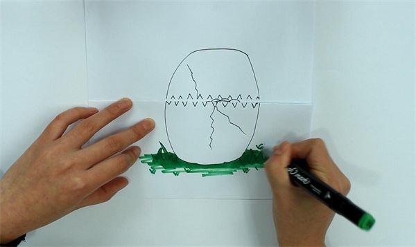 如何喷火龙怎么画 如何喷火龙简笔画图片大全带颜色