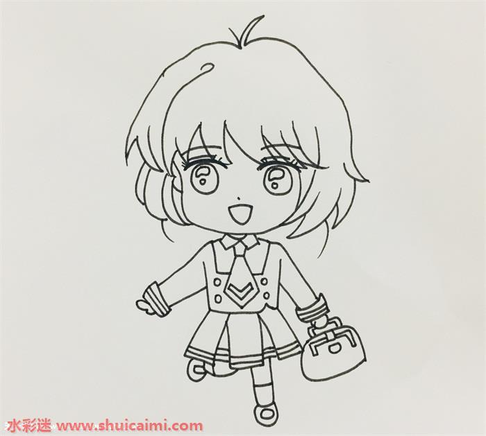 百变小樱的简笔画详细教程画法步骤