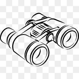 望远镜简笔画 望远镜简笔画彩色