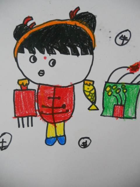 年画简笔画图片大全 年画简笔画图片大全简单儿童