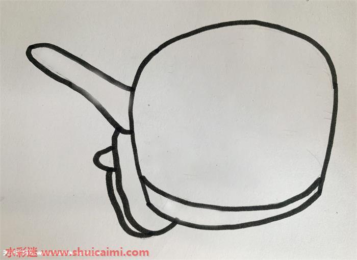 未来校园怎么画 未来校园简笔画图片带颜色