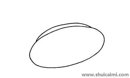 飞碟儿童简笔画