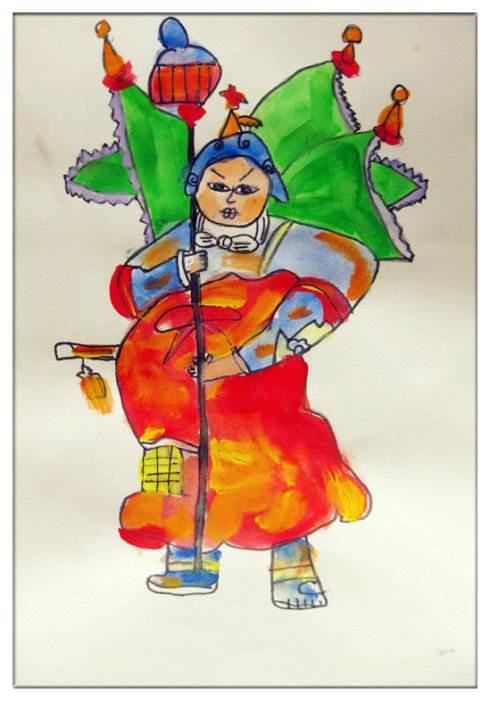 门神怎么画最简单 门神怎么画最简单又好看