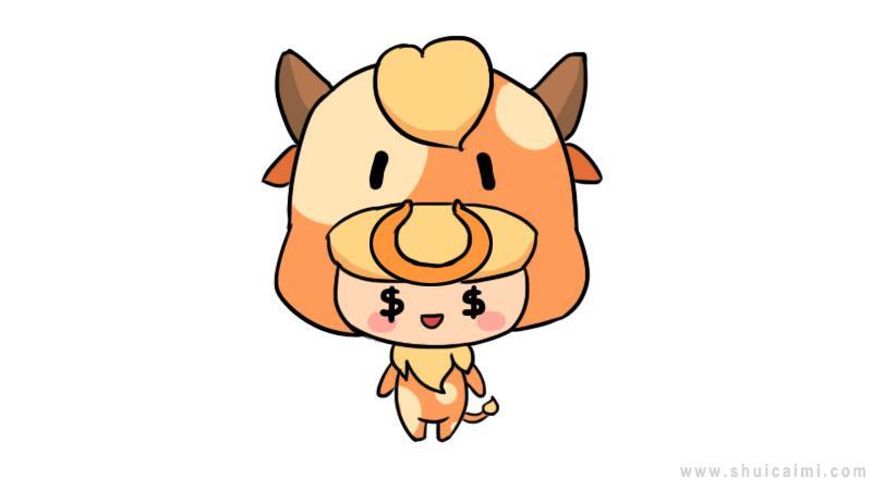 十二星座q版萌图金牛座简笔画怎么画 十二星座q版萌图金牛座简笔画简单