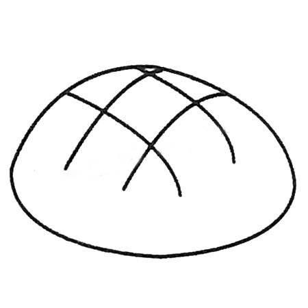 面包简笔画 面包简笔画简单又漂亮
