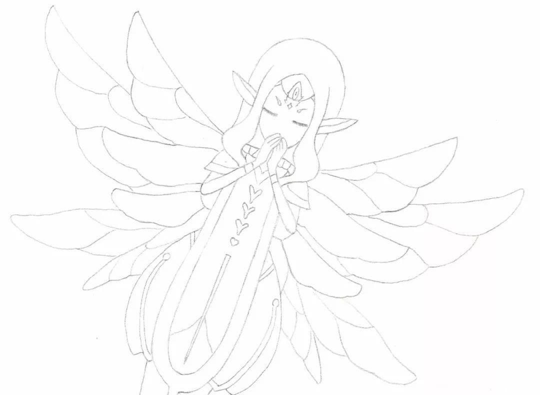 精灵简笔画图片大全 精灵简笔画图片大全卡通人物