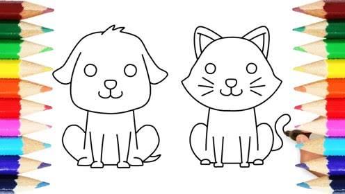 小狗的简笔画 小狗的简笔画图片大全