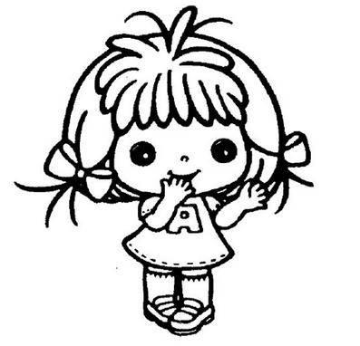 小学生人物简笔画图片大全 小学生人物简笔画图片大全彩色