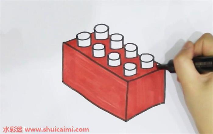 乐高怎么画 乐高简笔画画法