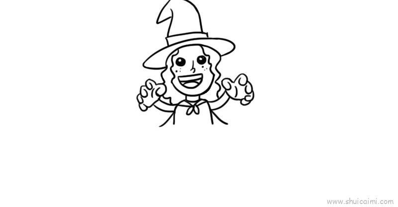 煮药儿童画怎么画 煮药简笔画顺序