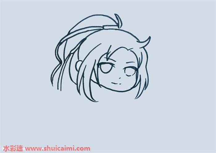 魏无羡怎么画 卡通动漫的魏无羡简笔画步骤图