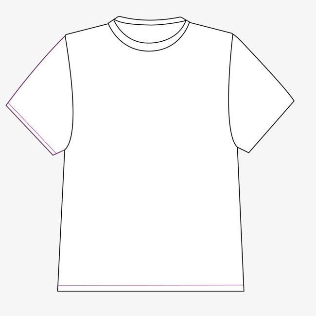 空白衣服简笔画 空白衣服设计图