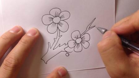 梅花图片简笔画手绘 梅花图片简笔画手绘儿童画