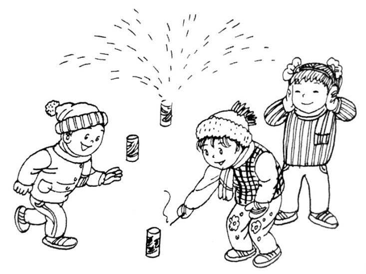 春节简笔画 春节简笔画简单又漂亮