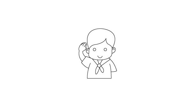 学生的简笔画怎么画 学生简笔画图片大全