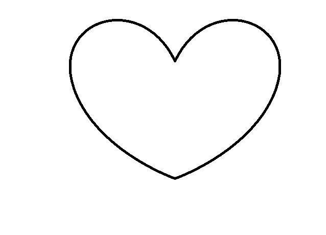爱心简笔画 爱心简笔画图片