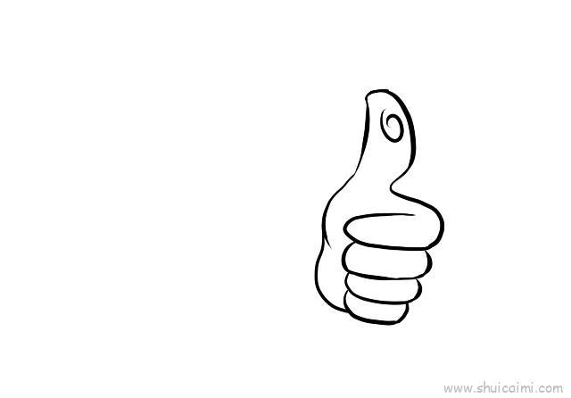 加油儿童画怎么画 加油简笔画图片