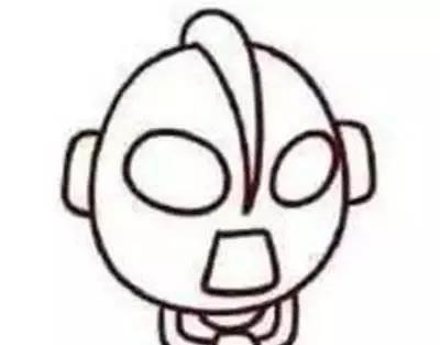 画奥特曼的简笔画 画奥特曼的简笔画帅气
