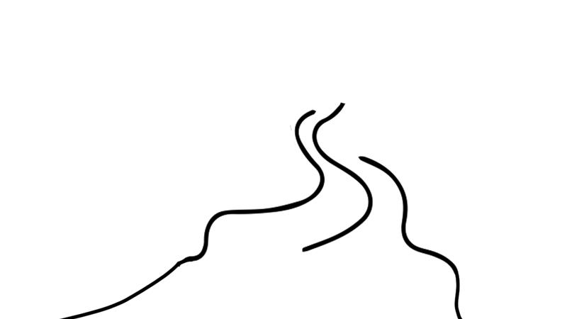 小河简笔画怎么画 小河简笔画简单又好看