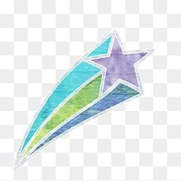 流星的简笔画图片大全 流星的简笔画图片大全彩色