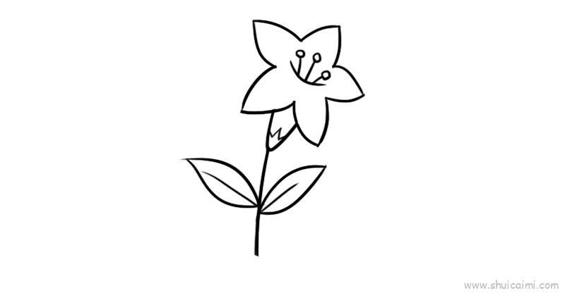 花朵又儿童画怎么画 花朵又简笔画顺序