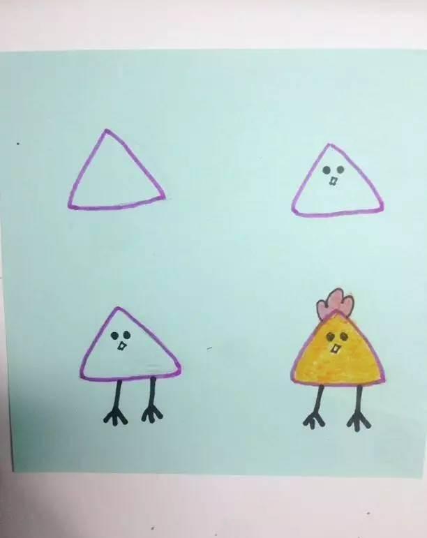 三角形简笔画 三角形简笔画图片