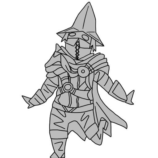 侧面塔尔塔洛斯简笔画 塔尔塔罗斯怎么画