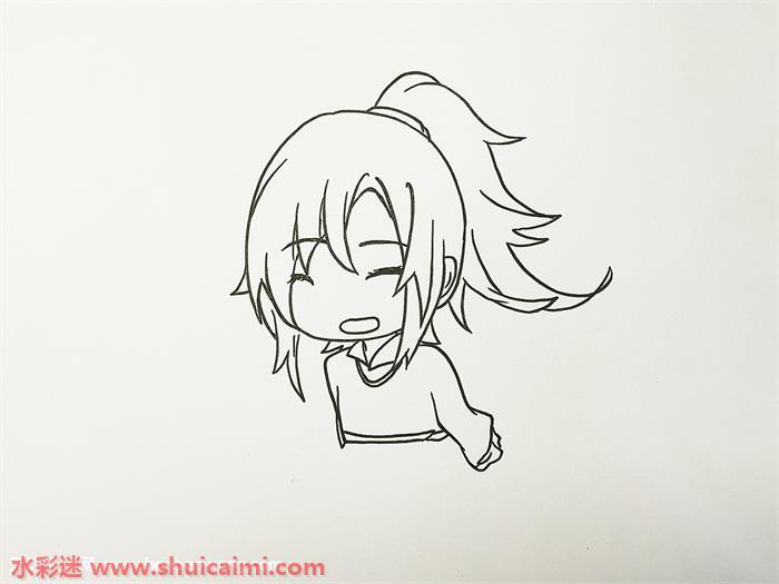 花城q版怎么画 花城q版简笔画简单好看