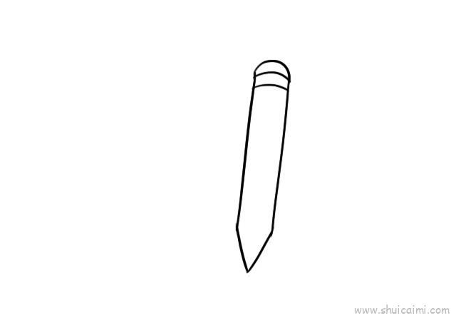 笔儿童画怎么画 笔简笔画好看