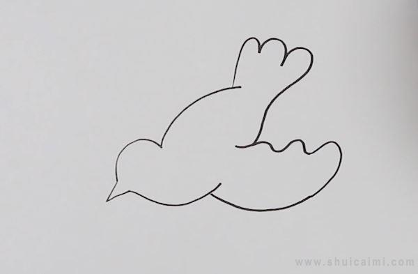 鸽子简笔画怎么画 鸽子简笔画简单