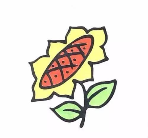 简笔画植物 简笔画植物花草树木