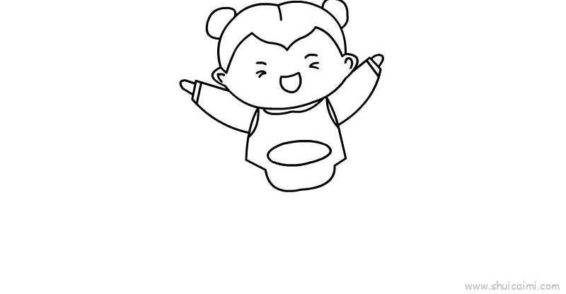 欢度春节手抄报儿童画怎么画 欢度春节手抄报简笔画图片