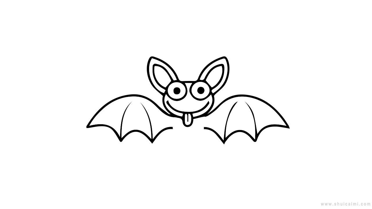 蝙蝠简笔画怎么画 蝙蝠简笔画简单又好看